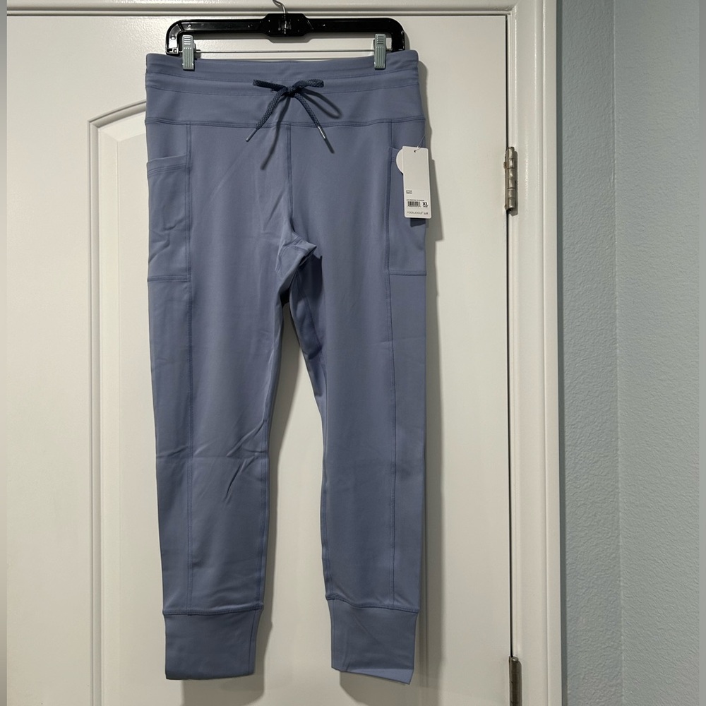 NWT Yogalicious Prestige Lux 7/8 jogger XL in Tempest